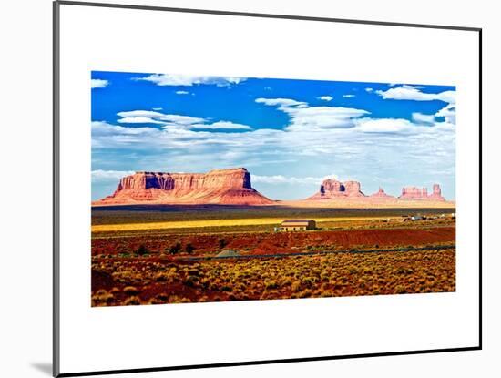Landscape - Monument Valley - Utah - United States-Philippe Hugonnard-Mounted Art Print