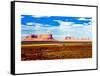 Landscape - Monument Valley - Utah - United States-Philippe Hugonnard-Framed Stretched Canvas