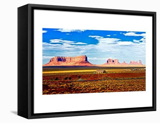 Landscape - Monument Valley - Utah - United States-Philippe Hugonnard-Framed Stretched Canvas