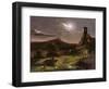 Landscape (Moonlight), C.1833-34-Thomas Cole-Framed Giclee Print