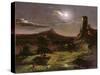 Landscape (Moonlight), C.1833-34-Thomas Cole-Stretched Canvas