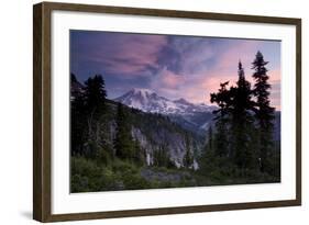 Landscape, Mount Rainier National Park, Washington State, United States of America, North America-Colin Brynn-Framed Photographic Print