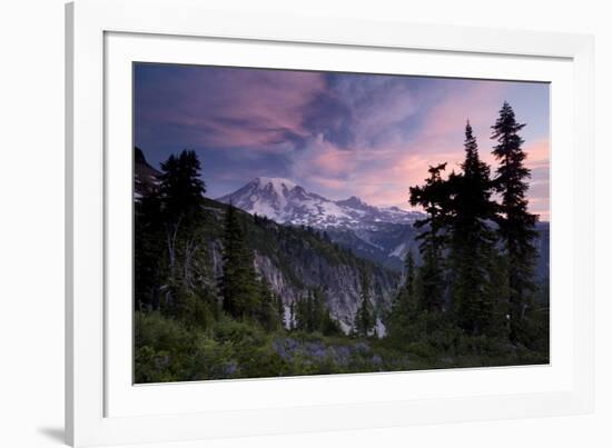 Landscape, Mount Rainier National Park, Washington State, United States of America, North America-Colin Brynn-Framed Photographic Print