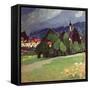 Landscape, Murnau-Alfred Jacob Miller-Framed Stretched Canvas