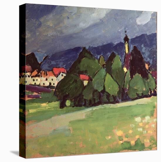 Landscape, Murnau-Alfred Jacob Miller-Stretched Canvas