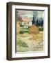 Landscape Near Arles, 1888-Paul Gauguin-Framed Giclee Print