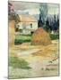 Landscape Near Arles, 1888-Paul Gauguin-Mounted Giclee Print