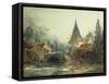 Landscape Near Beauvais, Early 1740s-Francois Boucher-Framed Stretched Canvas