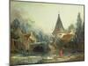 Landscape Near Beauvais, Early 1740s-Francois Boucher-Mounted Giclee Print