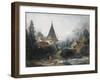 Landscape Near Beauvais-Francois Boucher-Framed Giclee Print