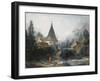 Landscape Near Beauvais-Francois Boucher-Framed Giclee Print