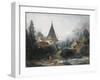 Landscape Near Beauvais-Francois Boucher-Framed Giclee Print