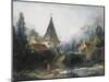 Landscape Near Beauvais-Francois Boucher-Mounted Giclee Print