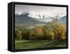 Landscape Near Chambery, Savoie, Rhone Alpes, French Alps, France-Michael Busselle-Framed Stretched Canvas