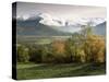 Landscape Near Chambery, Savoie, Rhone Alpes, French Alps, France-Michael Busselle-Stretched Canvas