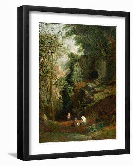 Landscape Near Clifton, c.1822-23-Francis Danby-Framed Giclee Print