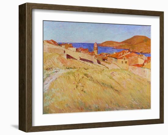 Landscape Near Collioure, 1866-1867-Georges-Daniel De Monfreid-Framed Giclee Print