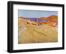 Landscape Near Collioure, 1866-1867-Georges-Daniel De Monfreid-Framed Giclee Print