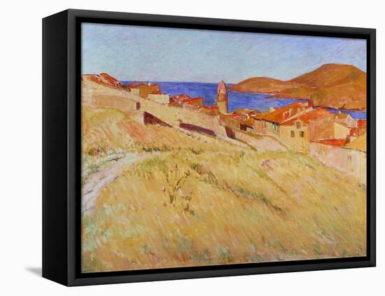 Landscape Near Collioure, 1866-1867-Georges-Daniel De Monfreid-Framed Stretched Canvas