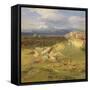 Landscape Near Corinth, C.1835-Carl Rottmann-Framed Stretched Canvas