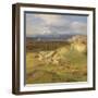 Landscape Near Corinth, C.1835-Carl Rottmann-Framed Giclee Print