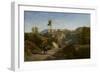 Landscape Near Crémieu-Charles Francois Daubigny-Framed Premium Giclee Print