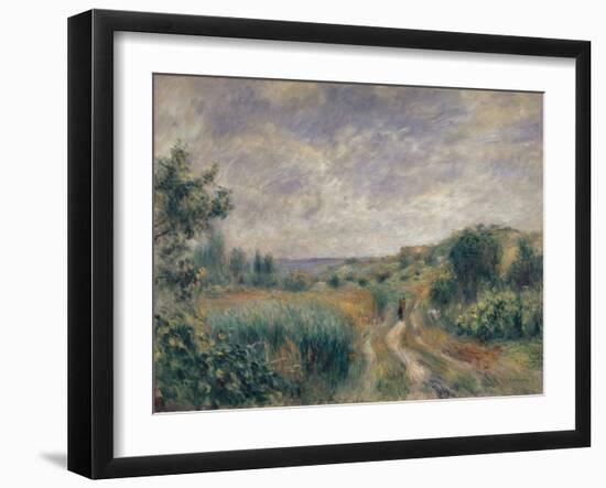 Landscape near Essoyes, 1892-Pierre Auguste Renoir-Framed Giclee Print