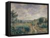 Landscape near Essoyes, 1892-Pierre Auguste Renoir-Framed Stretched Canvas