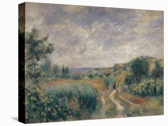 Landscape near Essoyes, 1892-Pierre Auguste Renoir-Stretched Canvas