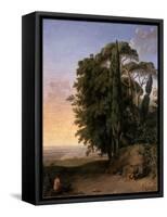 Landscape Near Frascati, 1783-Johann Heinrich Wilhelm Tischbein-Framed Stretched Canvas