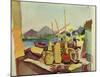 Landscape near Hammamet-Auguste Macke-Mounted Giclee Print