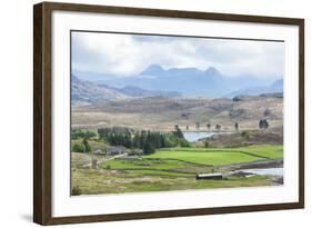 Landscape near Loch Ewe, Highlands, Scotland-phbcz-Framed Photographic Print