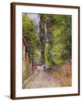 Landscape Near Louveciennes, 1876-Alfred Sisley-Framed Giclee Print