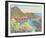 Landscape Near Montecarlo, 1883-Claude Monet-Framed Premium Giclee Print