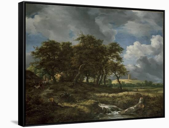 Landscape Near Muiderberg, Early 1650s-Jacob van Ruisdael-Framed Stretched Canvas