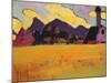 Landscape Near Murnau; Landschaft Bei Murnau, C.1910-Alexej Von Jawlensky-Mounted Giclee Print