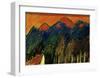 Landscape near Murnau-Alexej Von Jawlensky-Framed Giclee Print