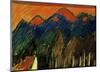 Landscape near Murnau-Alexej Von Jawlensky-Mounted Giclee Print