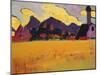 Landscape near Murnau-Alexej Von Jawlensky-Mounted Giclee Print