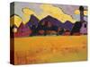 Landscape near Murnau-Alexej Von Jawlensky-Stretched Canvas