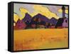 Landscape near Murnau-Alexej Von Jawlensky-Framed Stretched Canvas