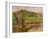 Landscape Near Pont-Aven-Paul Gauguin-Framed Giclee Print