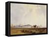 Landscape Near Quillebeuf, France, C.1824-25-Richard Parkes Bonington-Framed Stretched Canvas