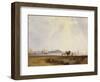 Landscape Near Quillebeuf, France, C.1824-25-Richard Parkes Bonington-Framed Giclee Print