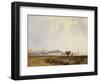 Landscape Near Quillebeuf, France, C.1824-25-Richard Parkes Bonington-Framed Giclee Print