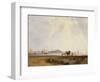 Landscape Near Quillebeuf, France, C.1824-25-Richard Parkes Bonington-Framed Giclee Print