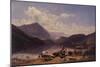 Landscape Near Rome, 1858-Thomas Worthington Whittredge-Mounted Giclee Print