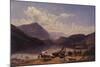 Landscape Near Rome, 1858-Thomas Worthington Whittredge-Mounted Giclee Print
