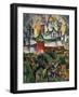 Landscape Near Troize-Sergiev, 1920-Aristarkh Vasilievic Lentulov-Framed Giclee Print