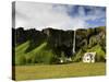 Landscape Near Vik, South Coast, Iceland-Michele Falzone-Stretched Canvas